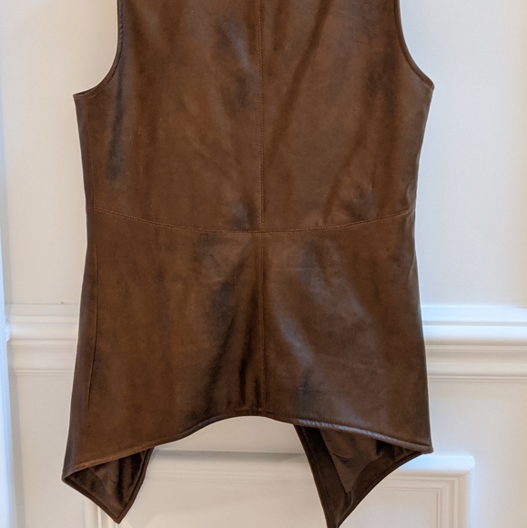 Vegan leather vest by BB Dakota - Picture 6 of 6
